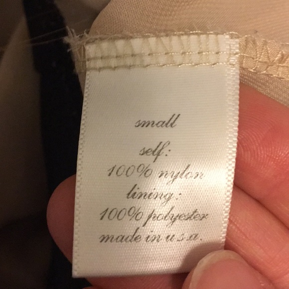 Francesca’s Black Lace Peplum Top - Picture 6 of 8